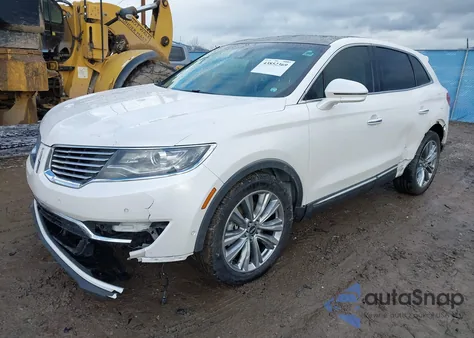 2017 Lincoln Mkx Reserve from USA, damaged, VIN 2LMPJ8LP4HBL41205